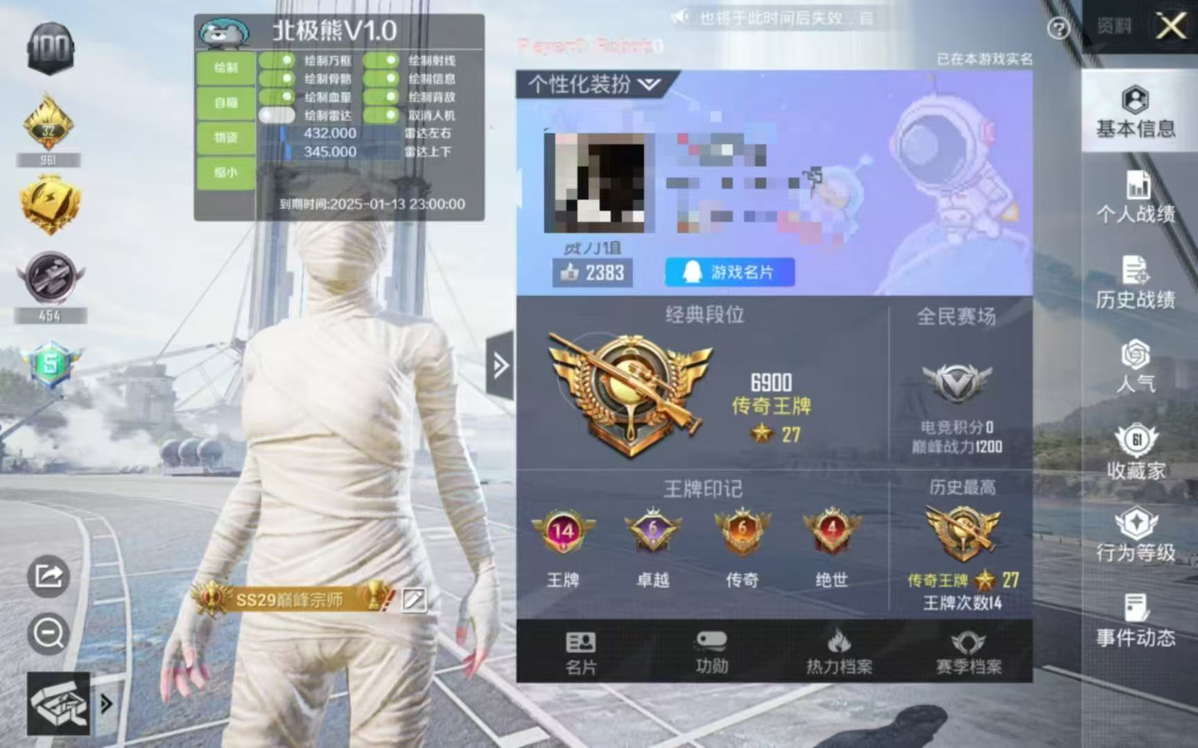 和平精英迪达拉Pro辅助
